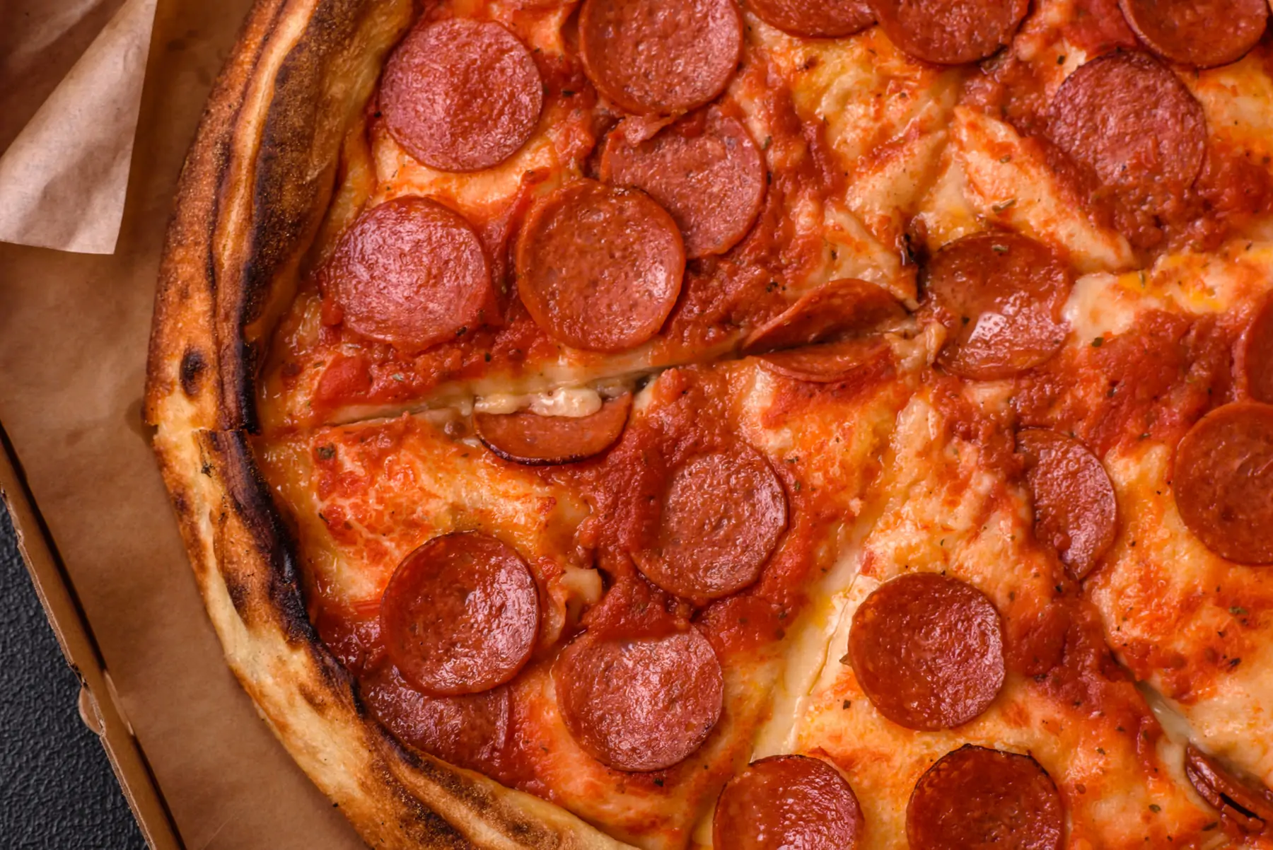 Pepperoni pizza