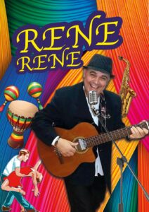 René René González, cantante Restaurante Esturión Benidorm