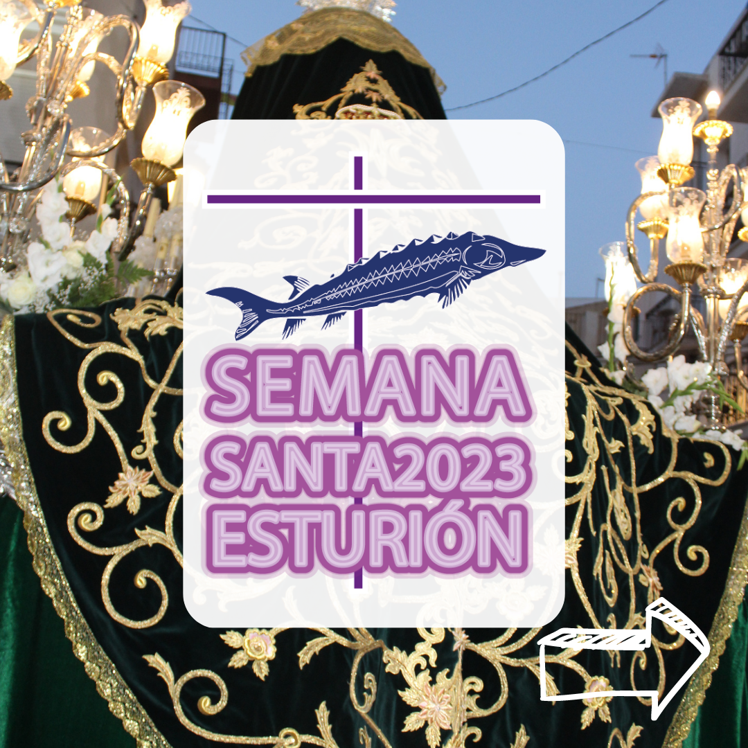 Cartel Semana Santa 2023 restaruante esturión Benidorm