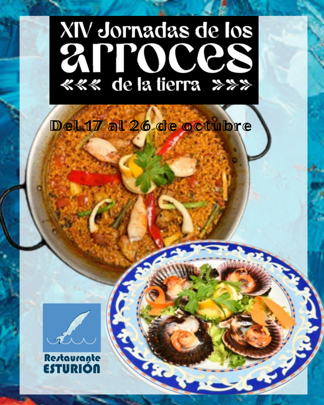XIV Jornadas de arroces de la tierra en el restaurante Esturión
